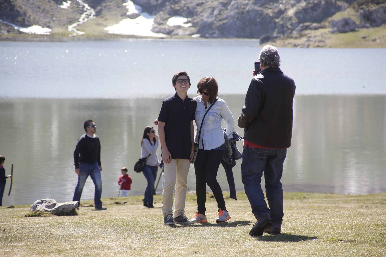 Los Lagos de Covadonga, de bote en bote por Semana Santa