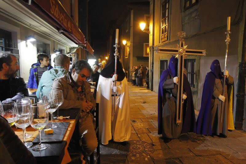 Procesión del Silencio en Gijón