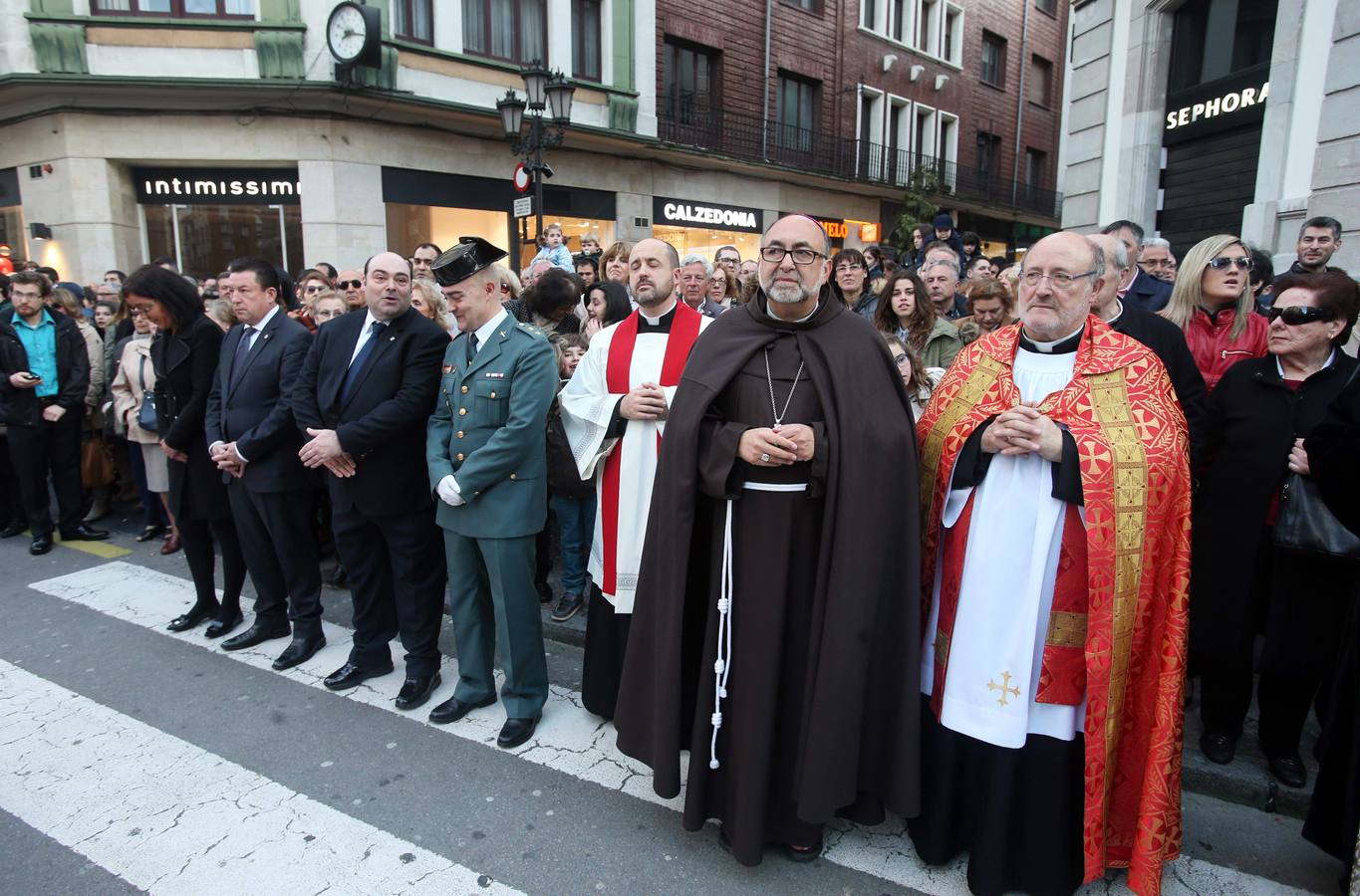 Procesión de El Cautivo, en Oviedo
