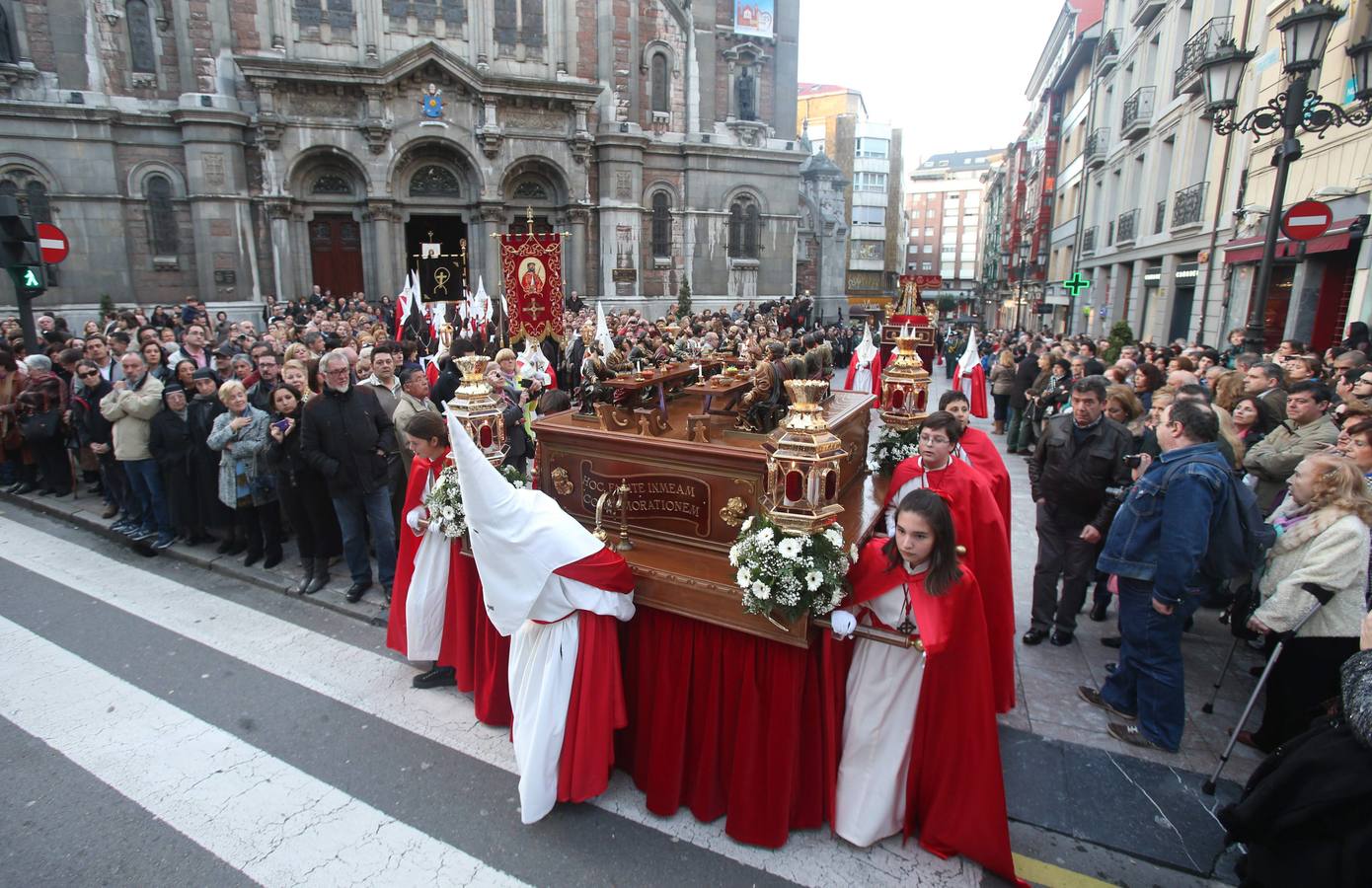 Procesión de El Cautivo, en Oviedo