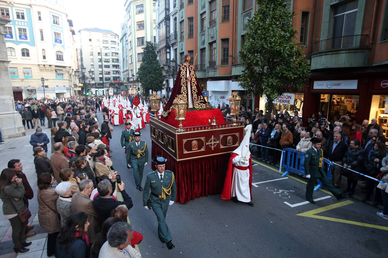 Procesión de El Cautivo, en Oviedo