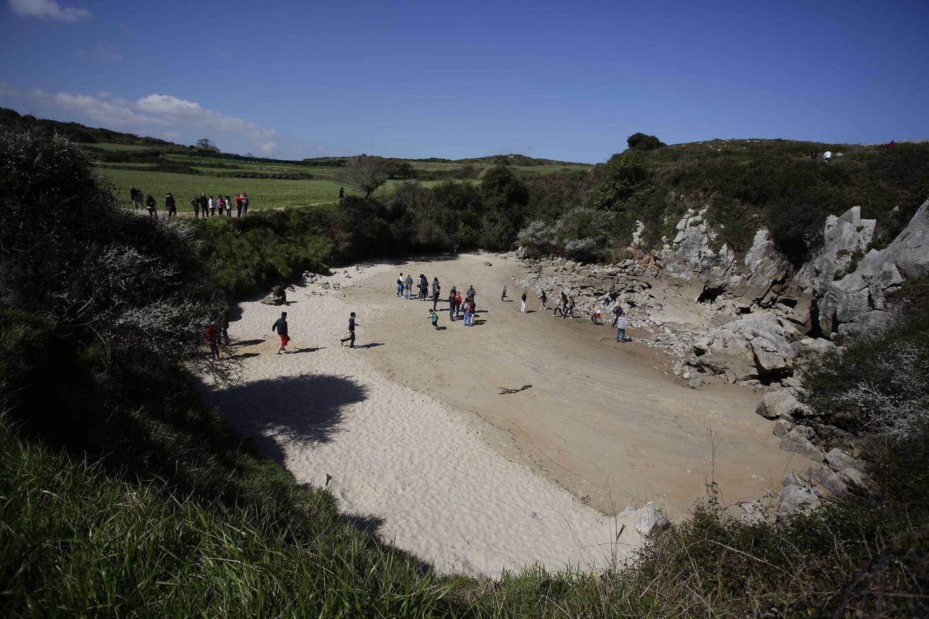 Gulpiyuri: una playa con sorpresa