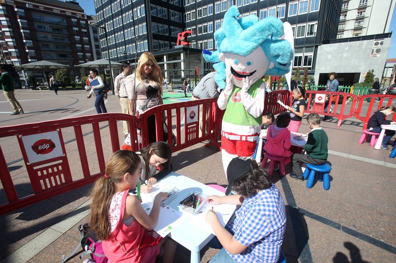 Los niños de Oviedo se comprometen a plantar cerezos