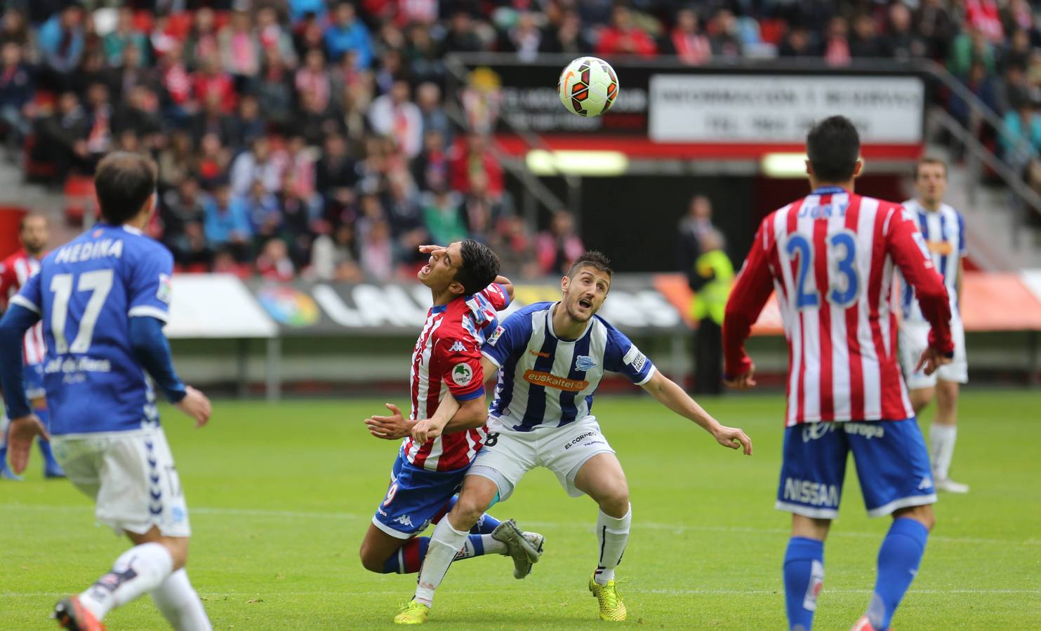 Las mejores imágenes del Sporting 1 - 0 Alavés