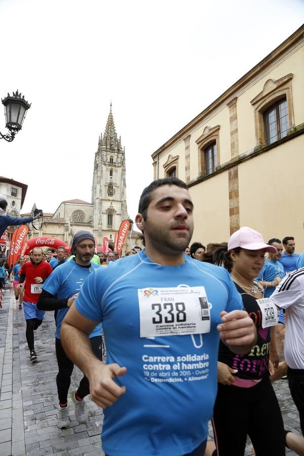 Carrera solidaria contra el hambre en Oviedo