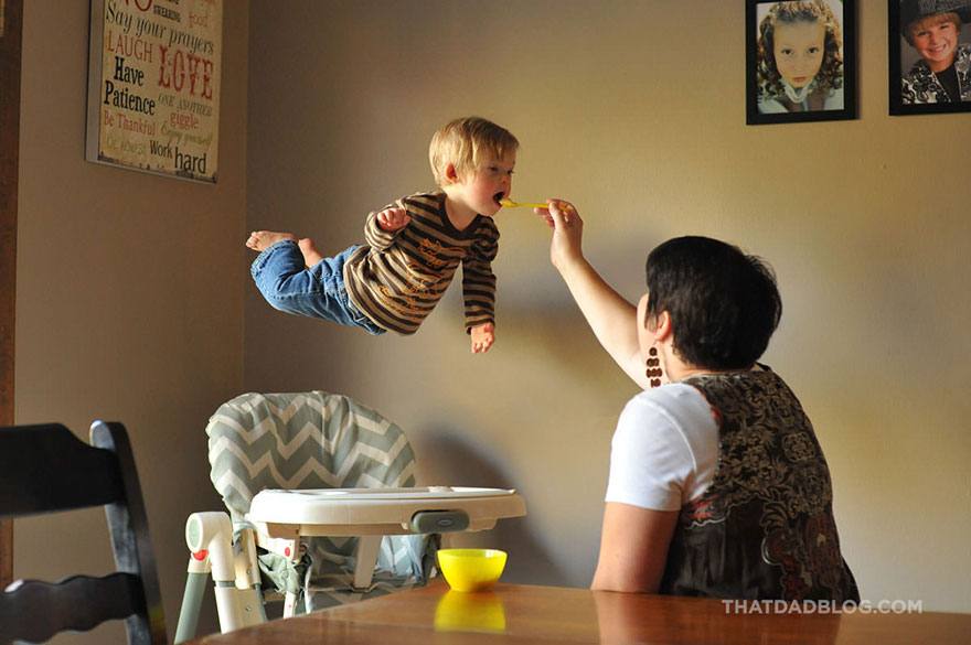 Este padre fotógrafo hace volar a su hijo con síndrome de Down en unas fotos preciosas