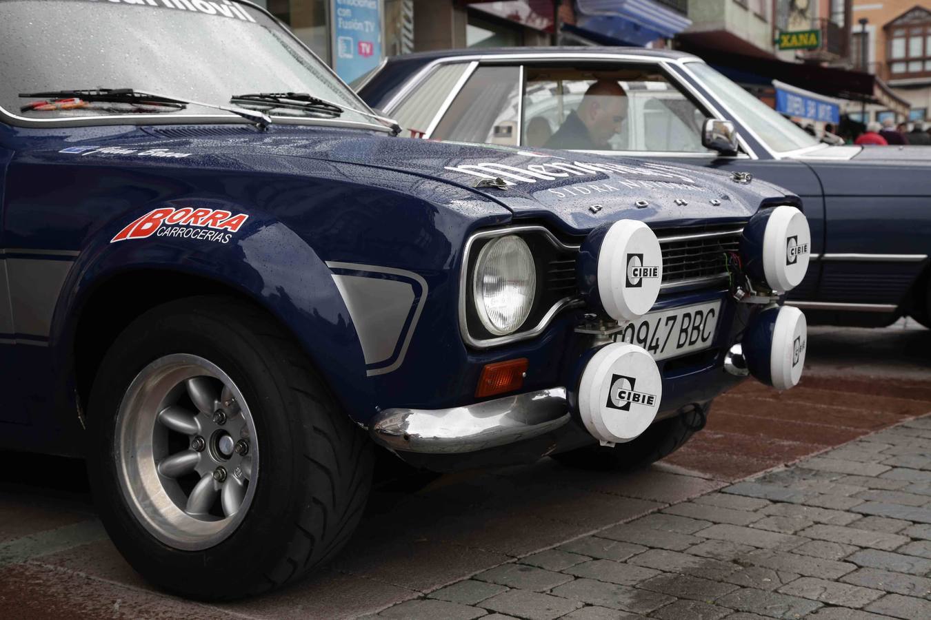 Concentración de coches clásicos en el Oriente asturiano