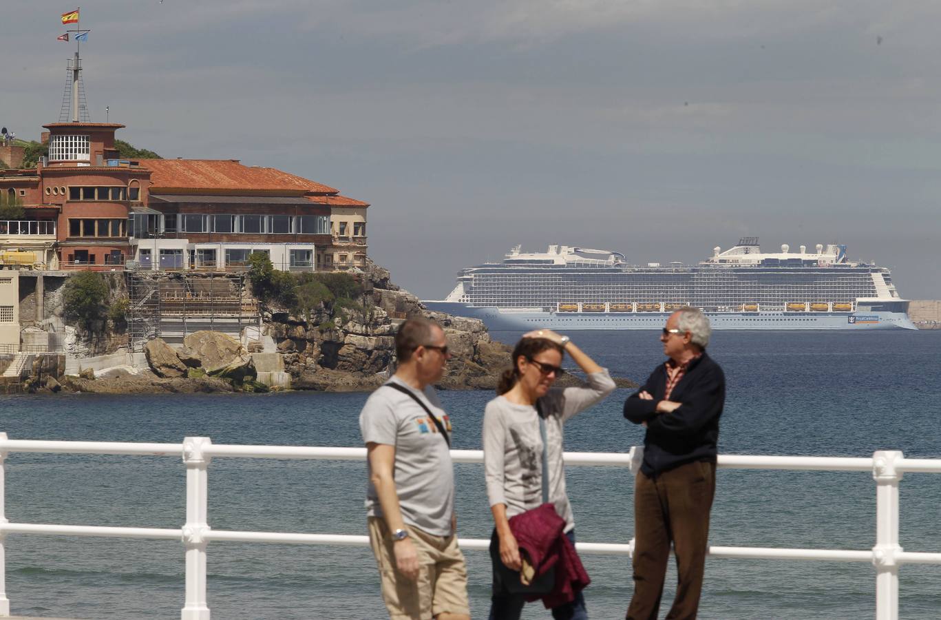 El Anthem of the Seas llega a Gijón