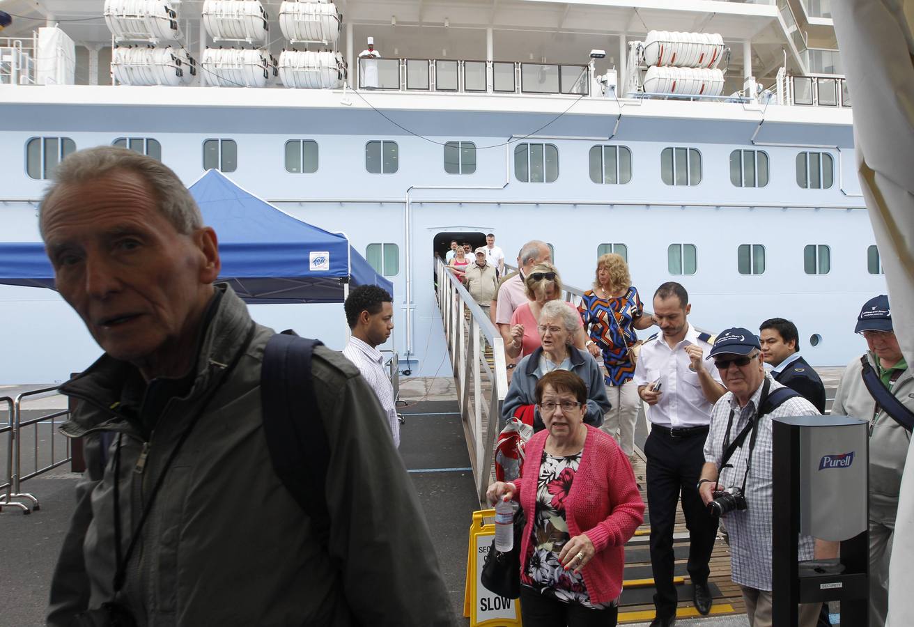 El Anthem of the Seas llega a Gijón