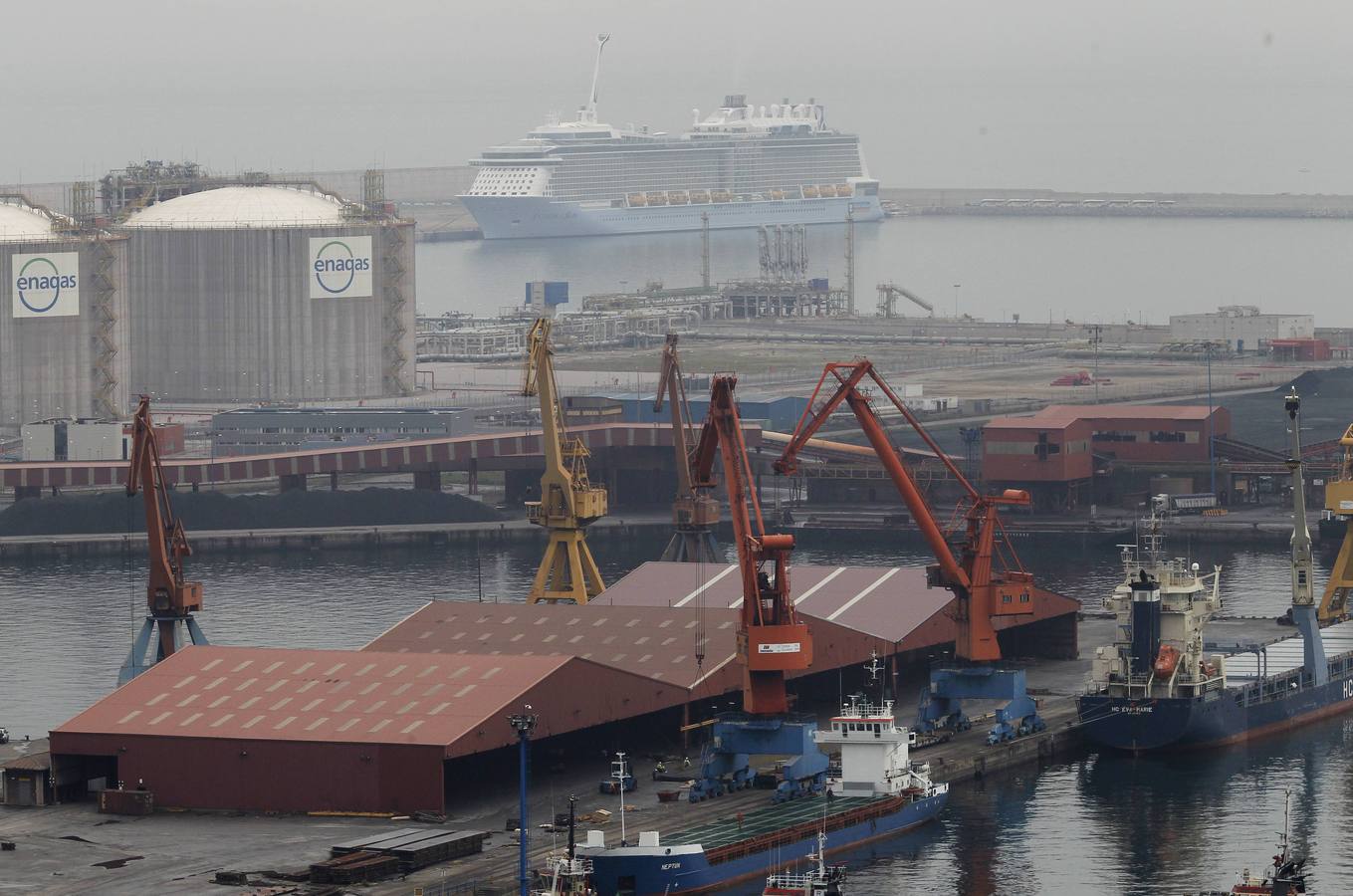 El Anthem of the Seas llega a Gijón