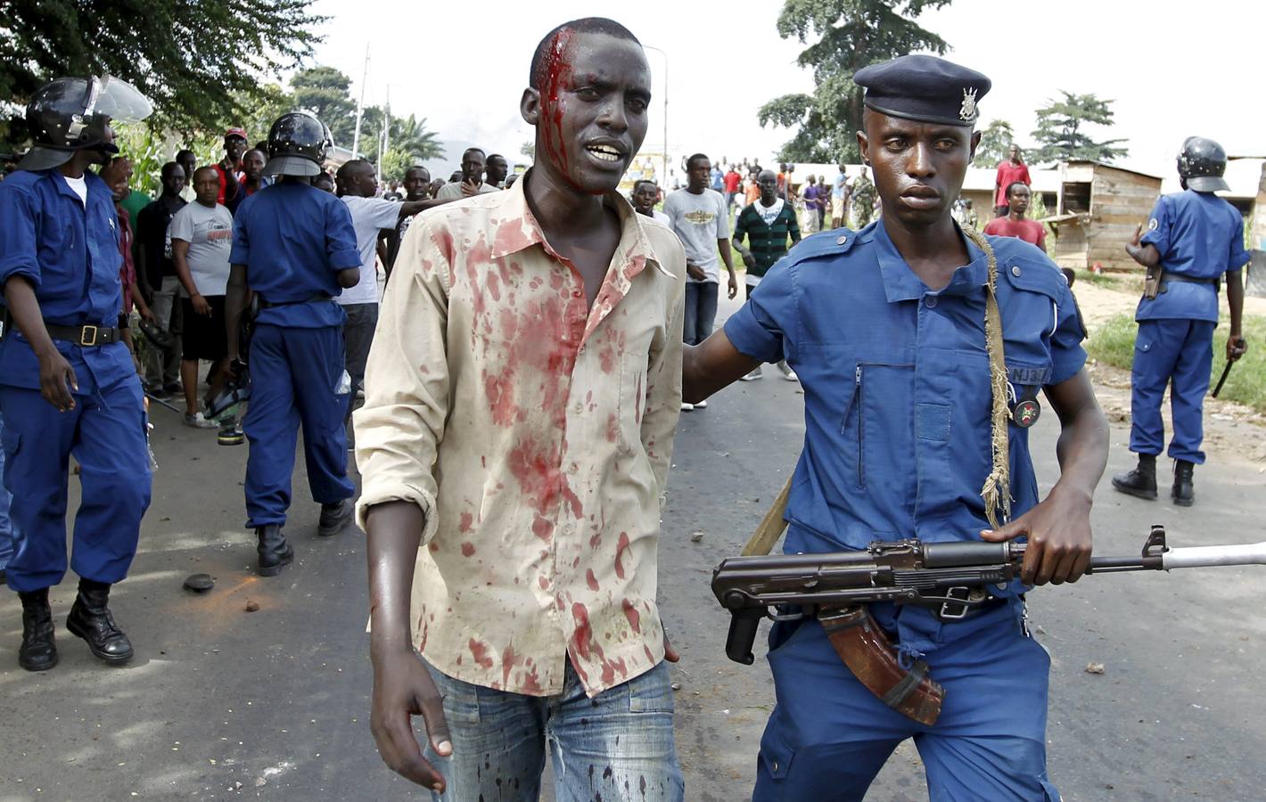 Violentas protestas en Burundi