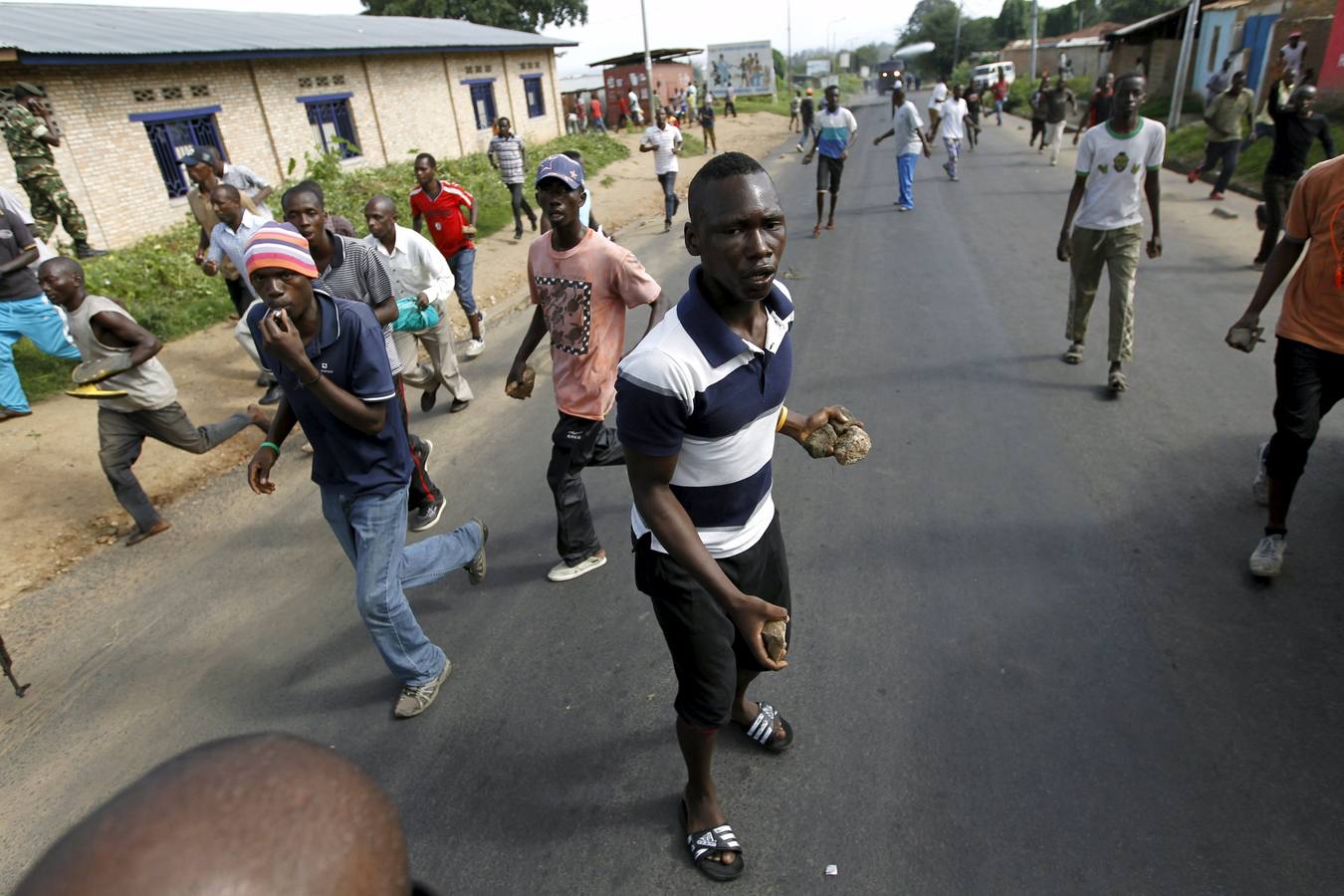 Violentas protestas en Burundi