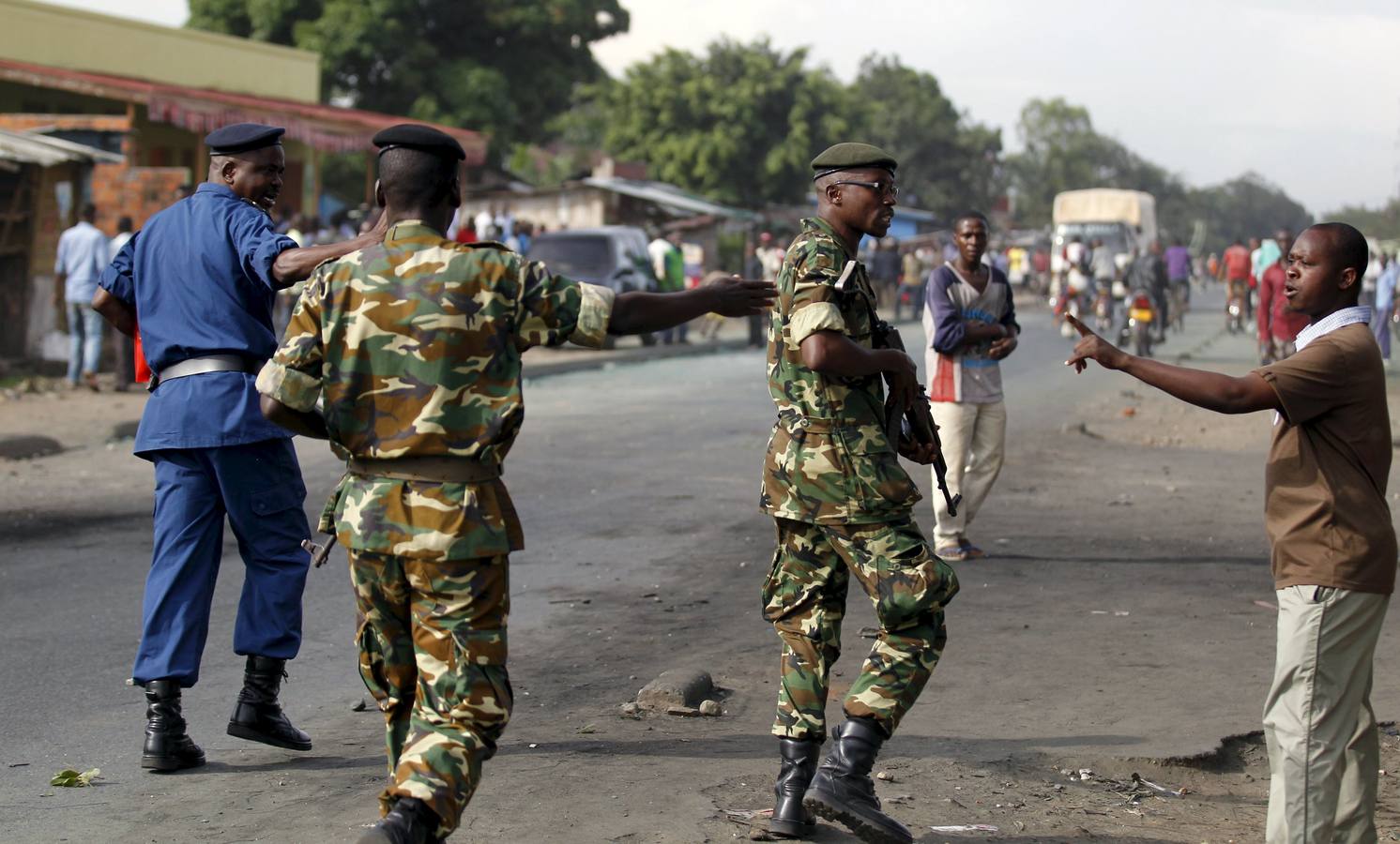 Violentas protestas en Burundi