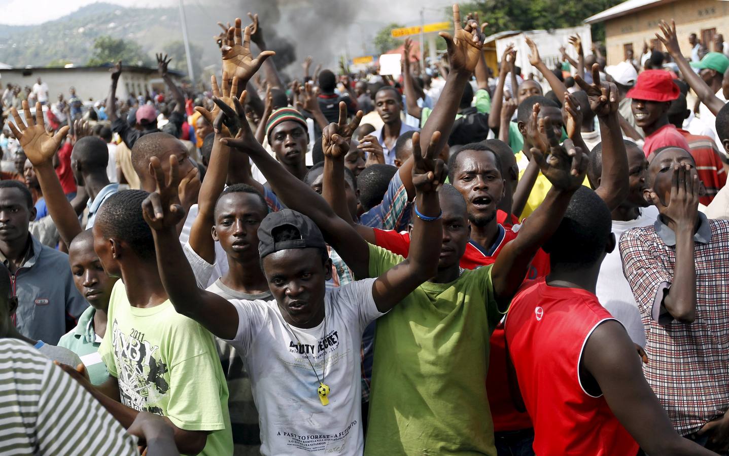 Violentas protestas en Burundi