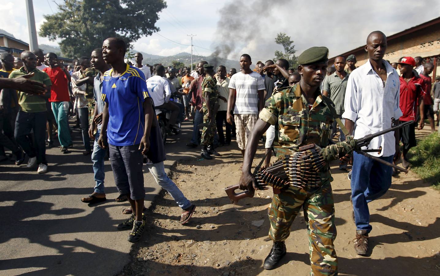 Violentas protestas en Burundi