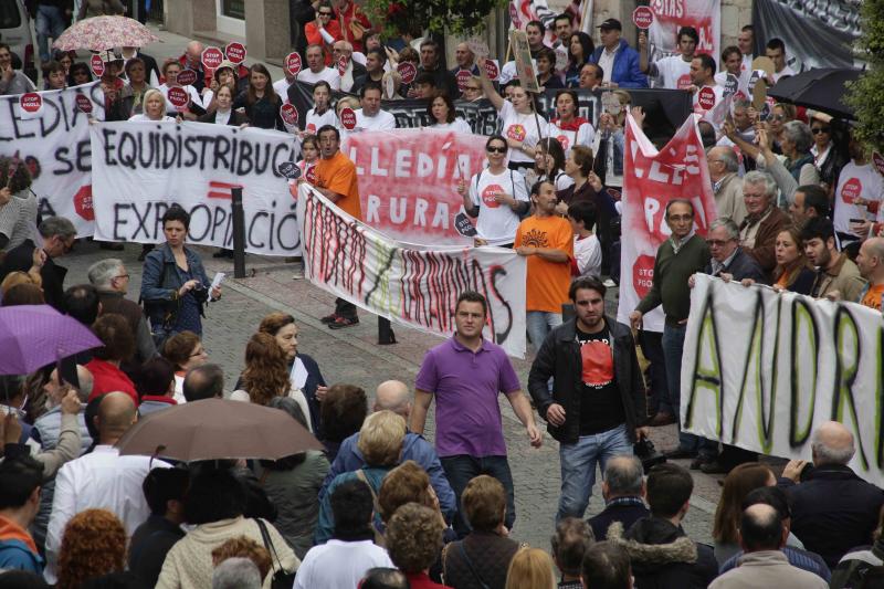 Protesta en Llanes contra el plan urbanístico