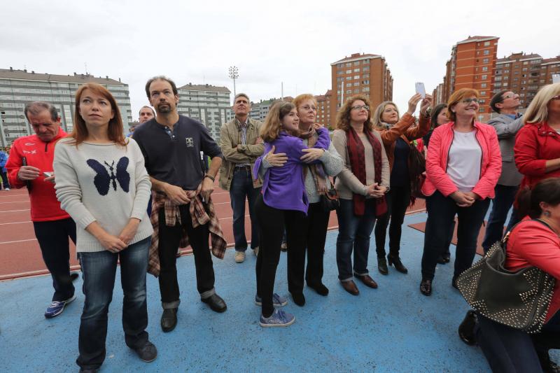 Inauguración del Estadio de Atletismo Yago Lamela