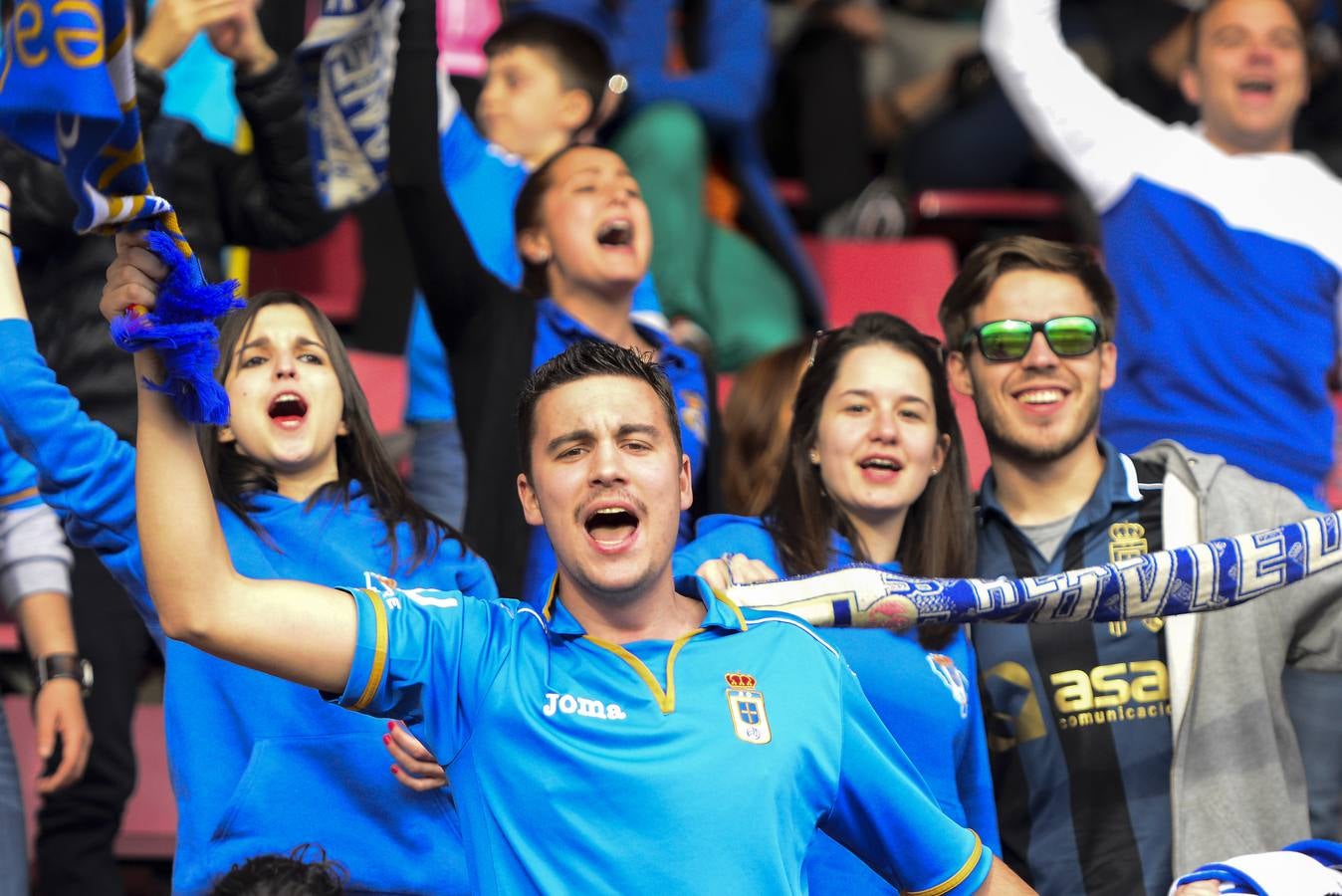 Las mejores imágenes del Compostela 1 - 1 Real Oviedo