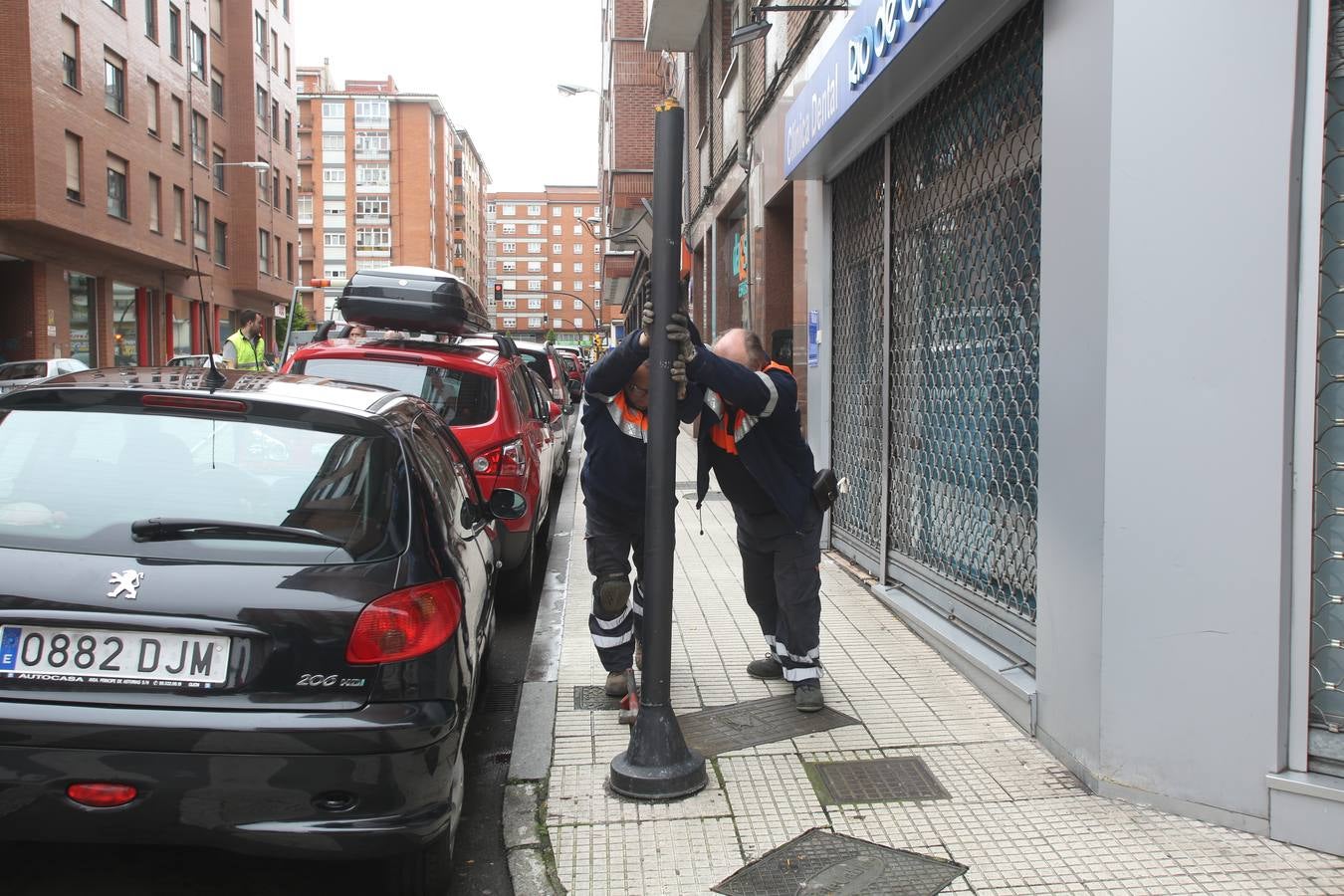 Tres fallecidos en un atropello en El Llano, Gijón