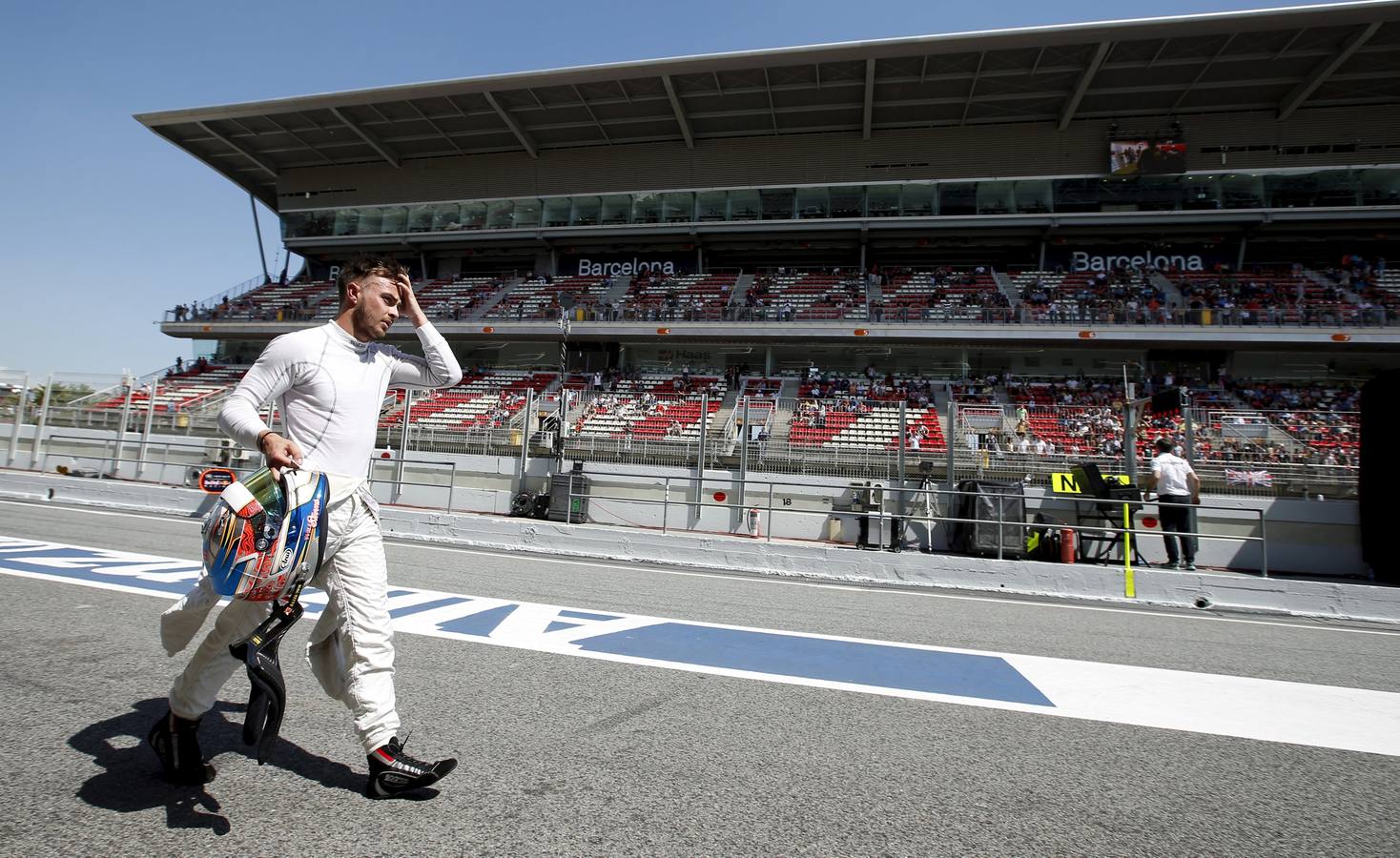 Las mejores imágenes de los entrenamientos libres de Fórmula-1 del Gran Premio de España