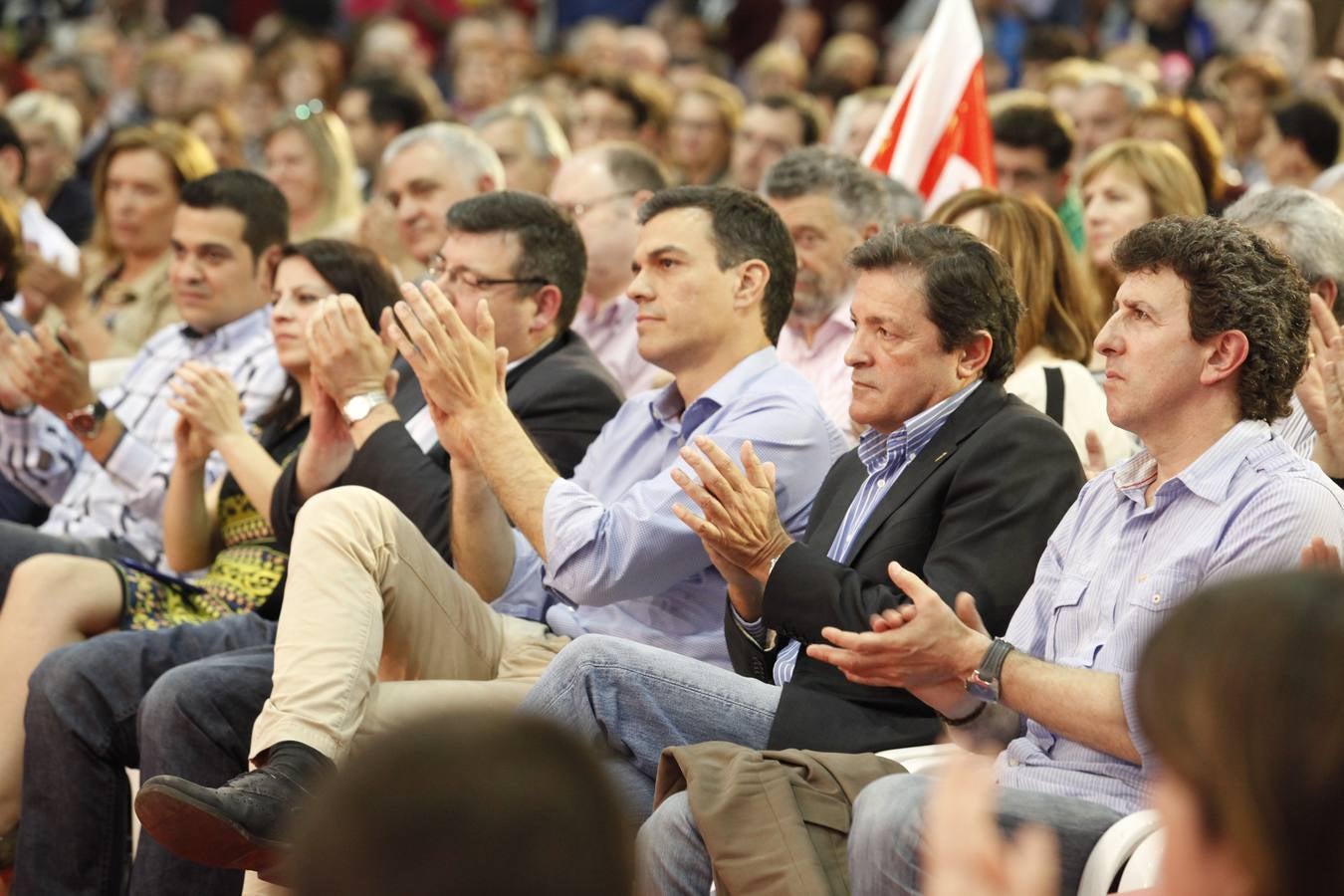 Pedro Sánchez da su respaldo a los candidatos asturianos