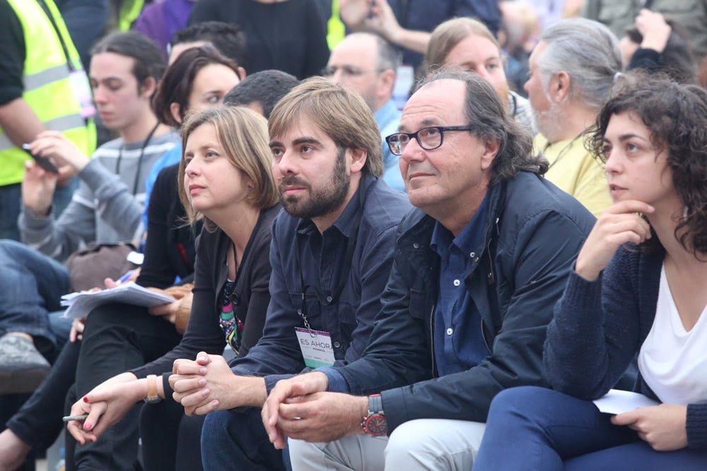 Podemos llena el Náutico en Gijón