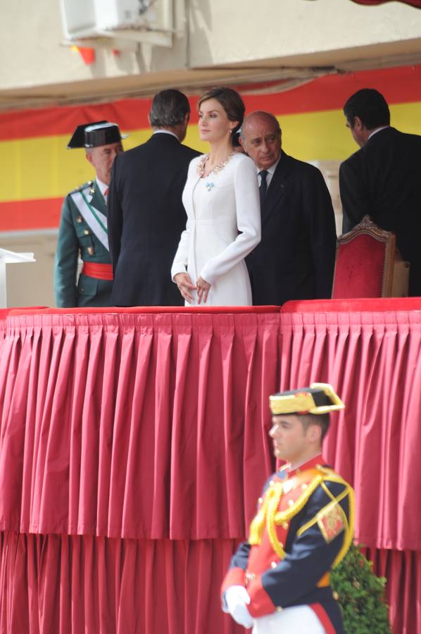 La Reina preside un homenaje a la Guardia Civil en Vitoria