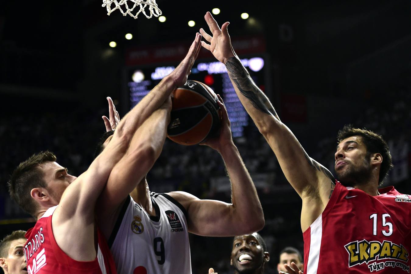 Las mejores imágenes del Real Madrid-Olympiacos