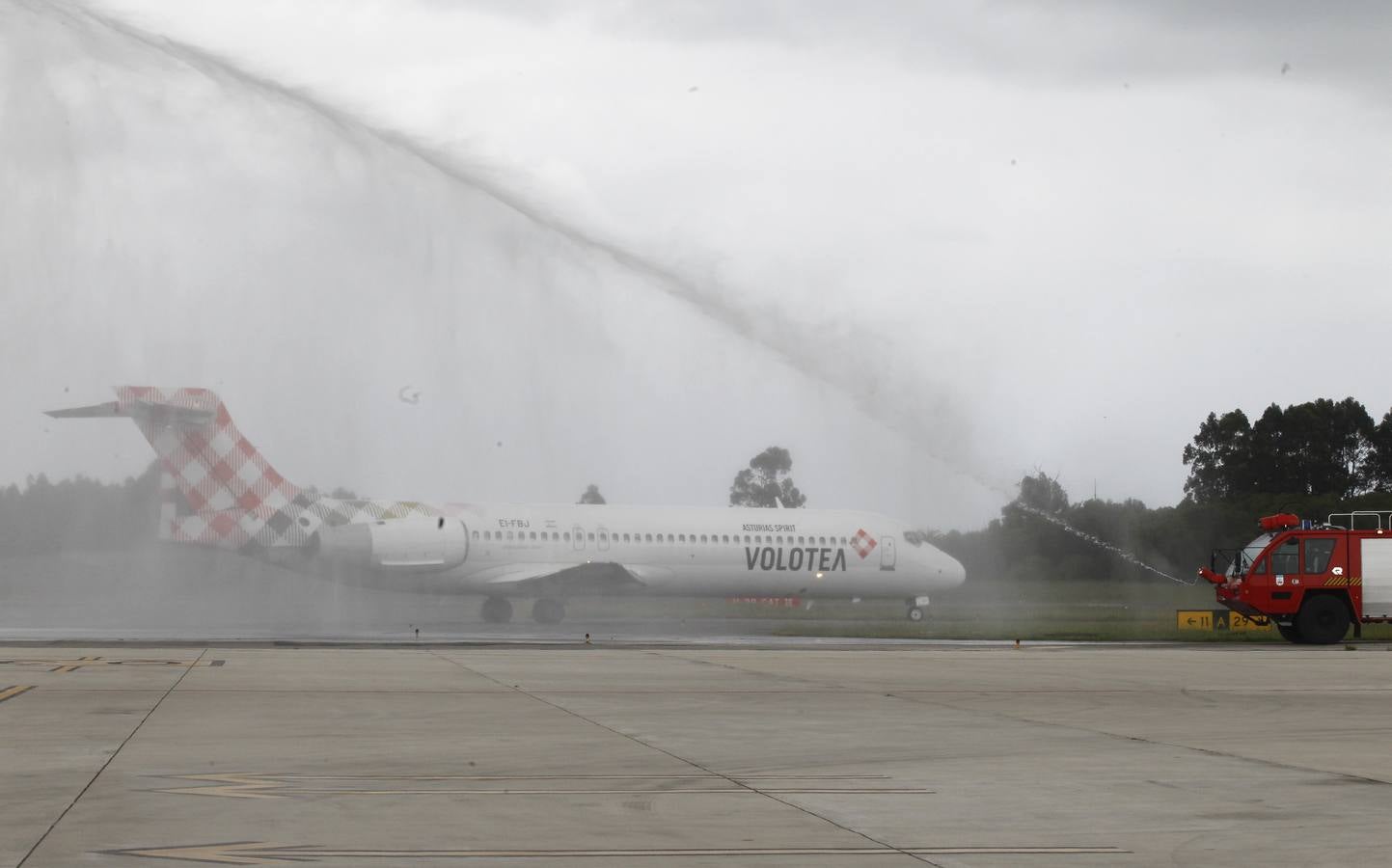 Volotea inaugura su base asturiana