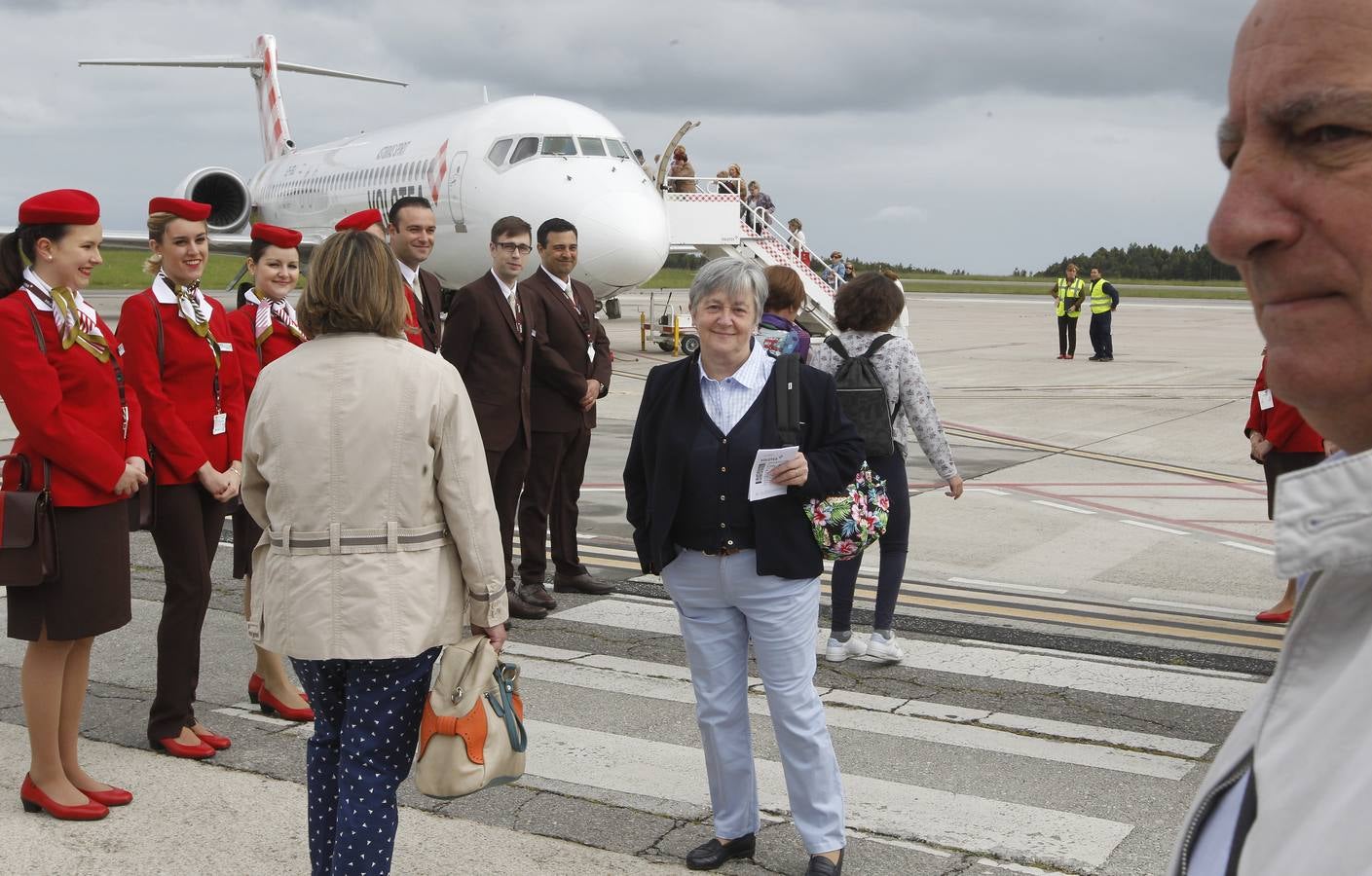 Volotea inaugura su base asturiana