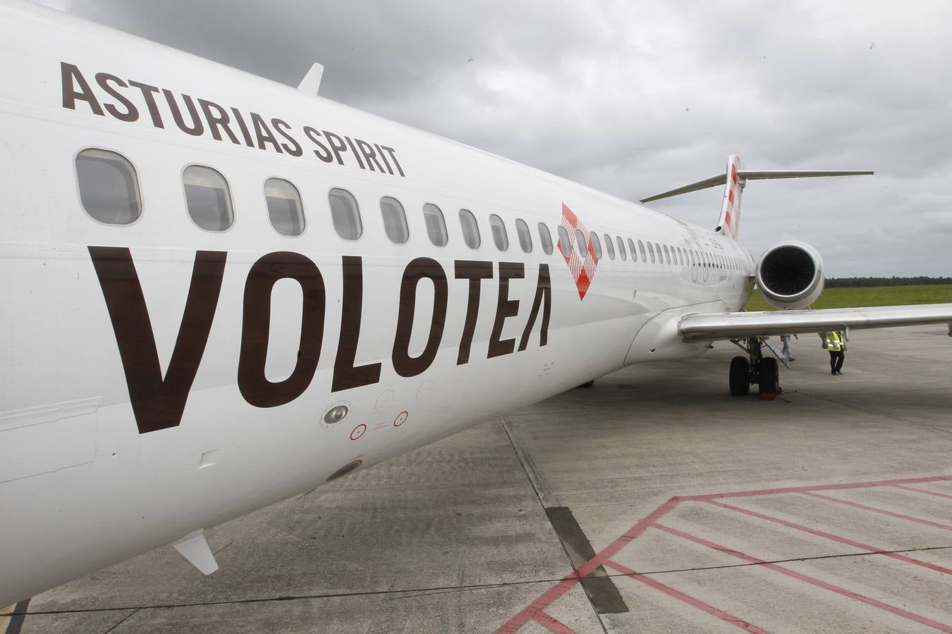 Volotea inaugura su base asturiana