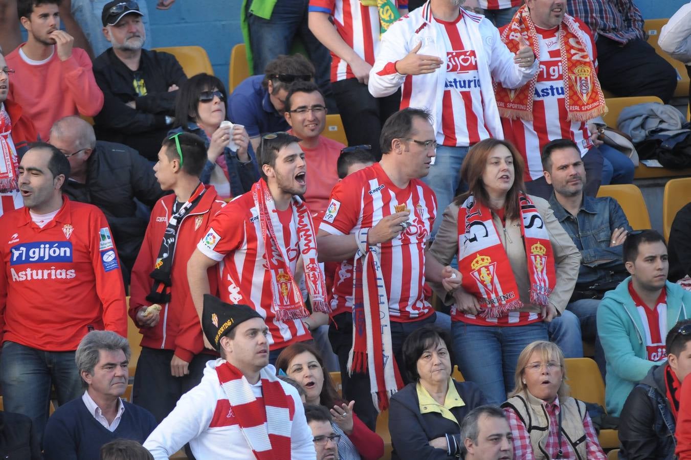 Las imágenes del Sporting - Alcorcón