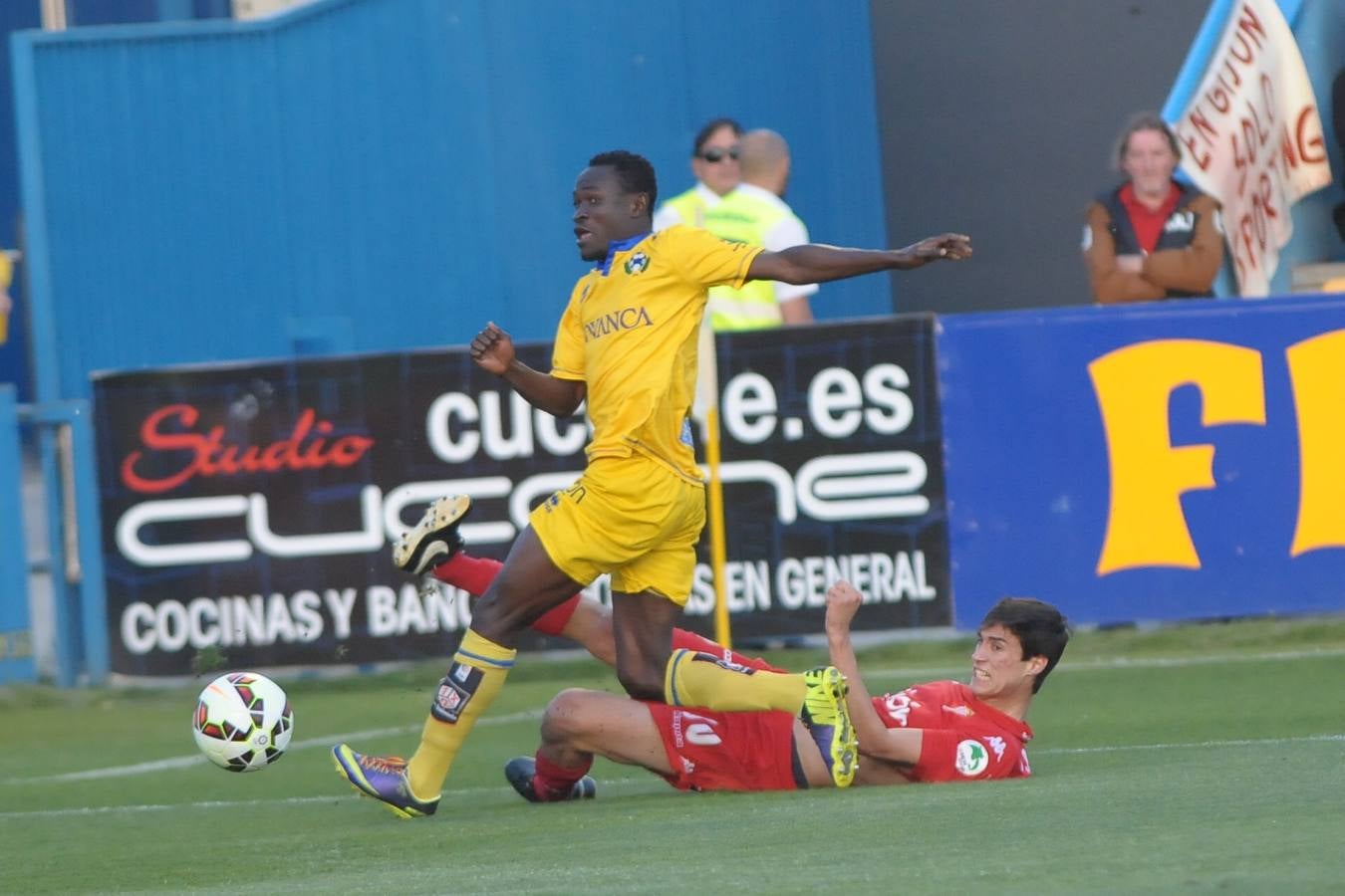 Las imágenes del Sporting - Alcorcón