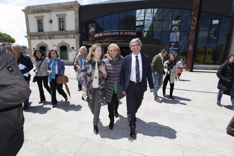 La ministra de Fomento, Ana Pastor, visita Asturias