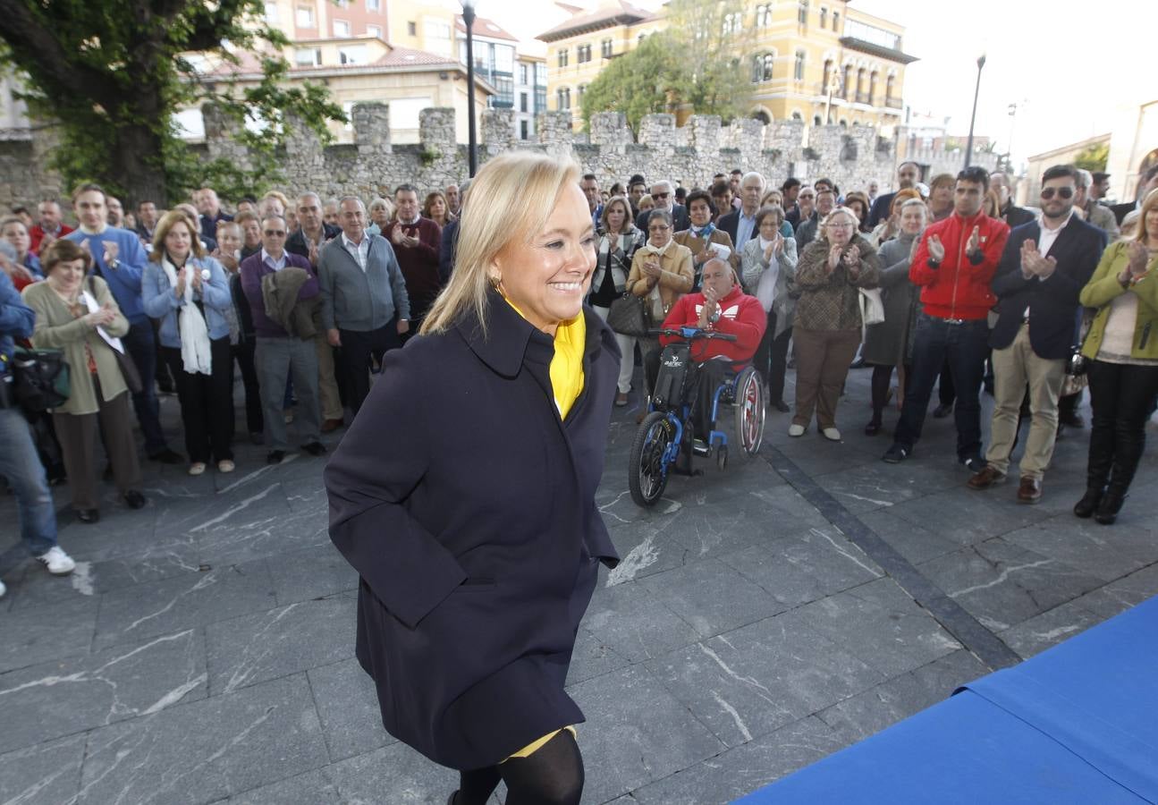 Actos de cierre de campaña electoral de los partidos en Asturias