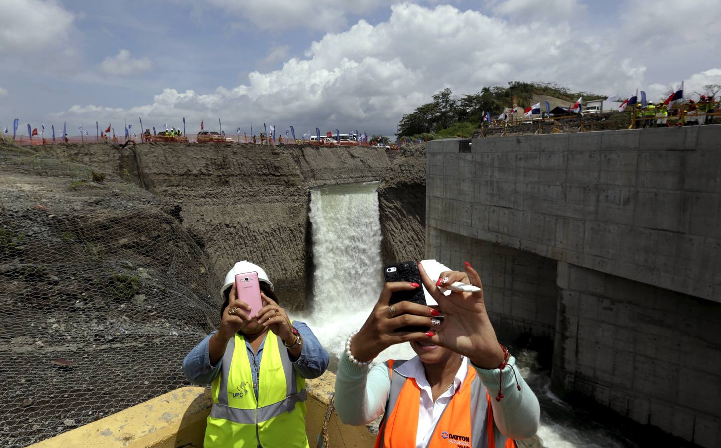 Primeras inundaciones en la expansión del Canal de Panamá