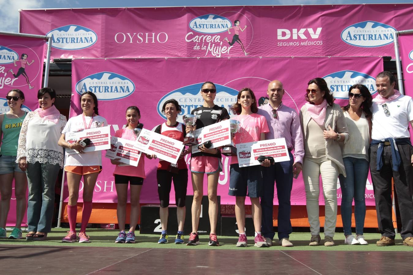 Las mejores imágenes de la Carrera de la Mujer en Gijón
