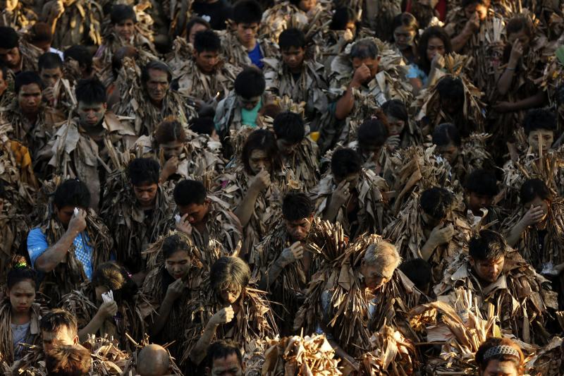 Festival del Barro de Bibiclat, en Filipinas