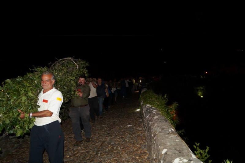 Cangas del Narcea vive la &#039;fiesta del Arbolón&#039;