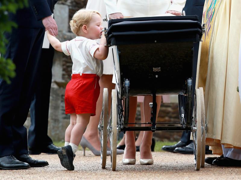 La princesa Carlota de Inglaterra, bautizada en la intimidad