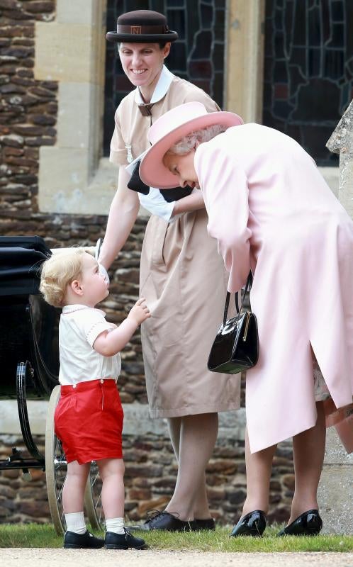 La princesa Carlota de Inglaterra, bautizada en la intimidad