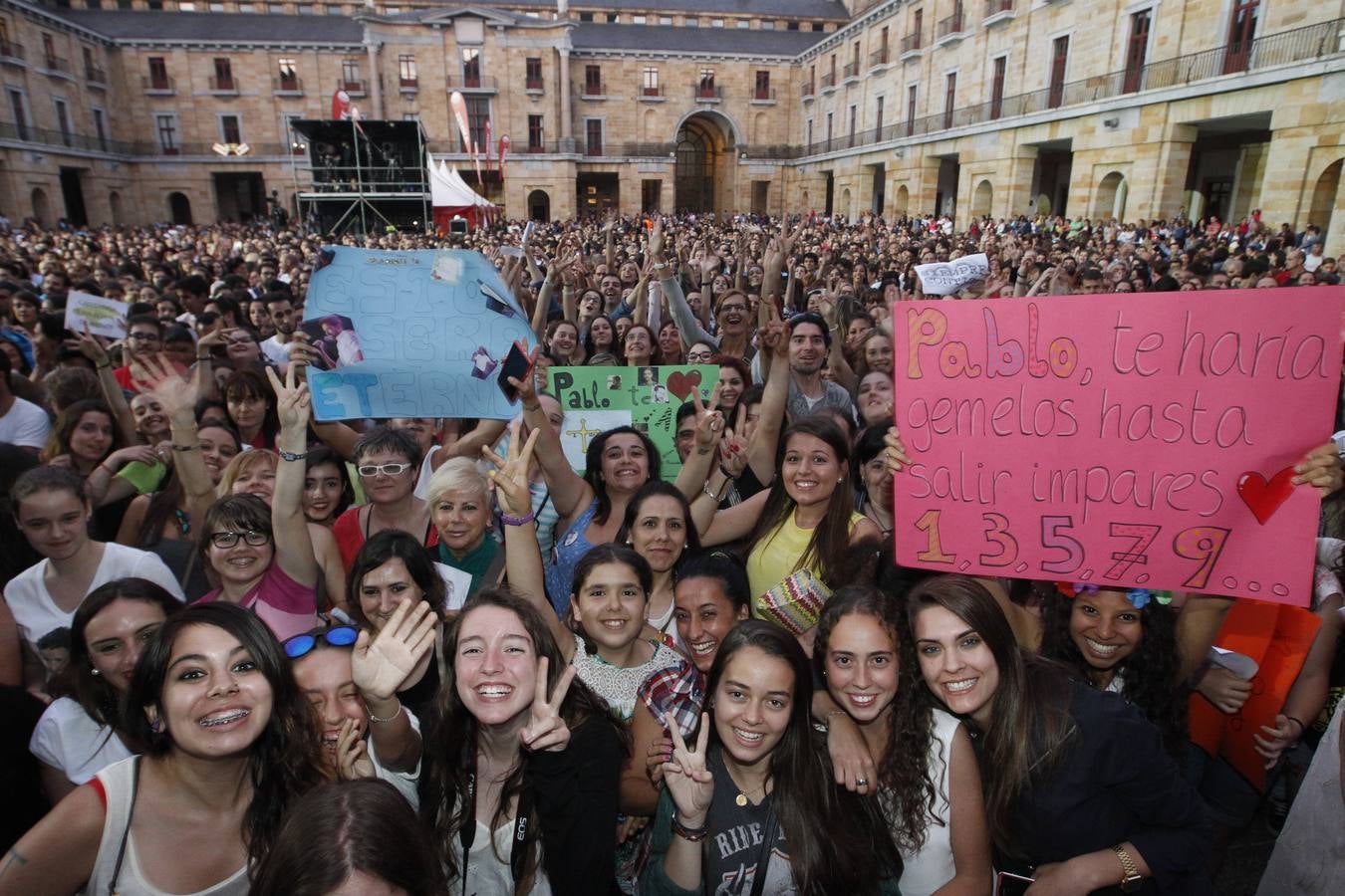 Concierto de Pablo Alborán en Gijón