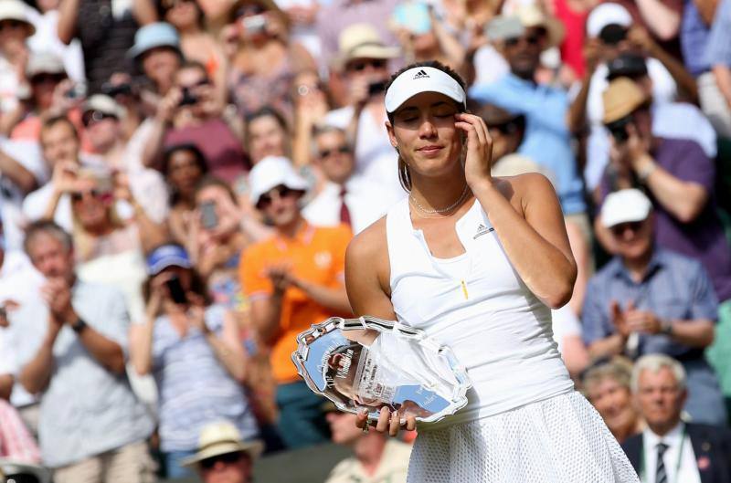 Las mejores imágenes de la histórica final entre Muguruza y Serena