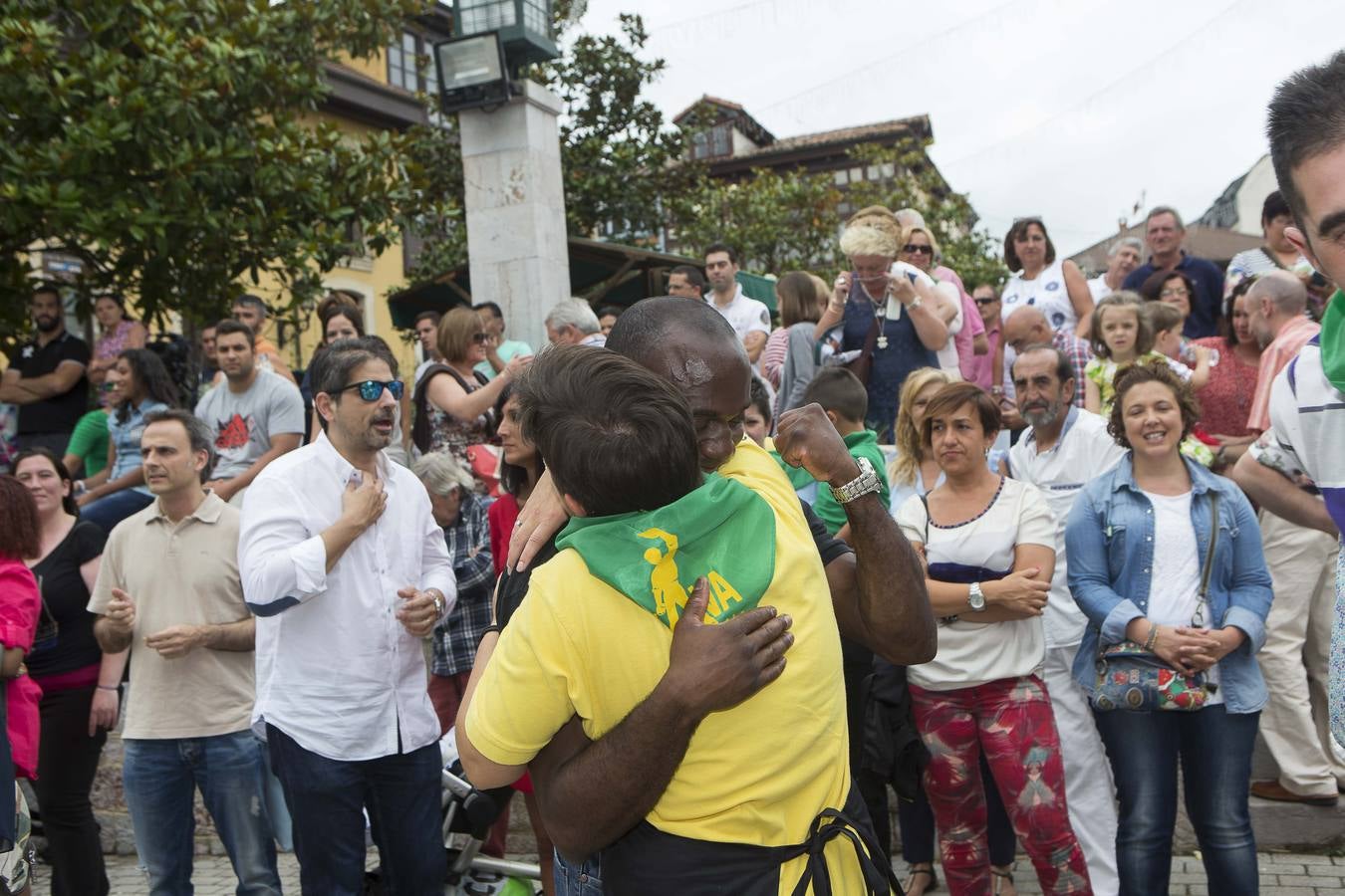 Concurso de escanciadores del Festival de la Sidra de Nava