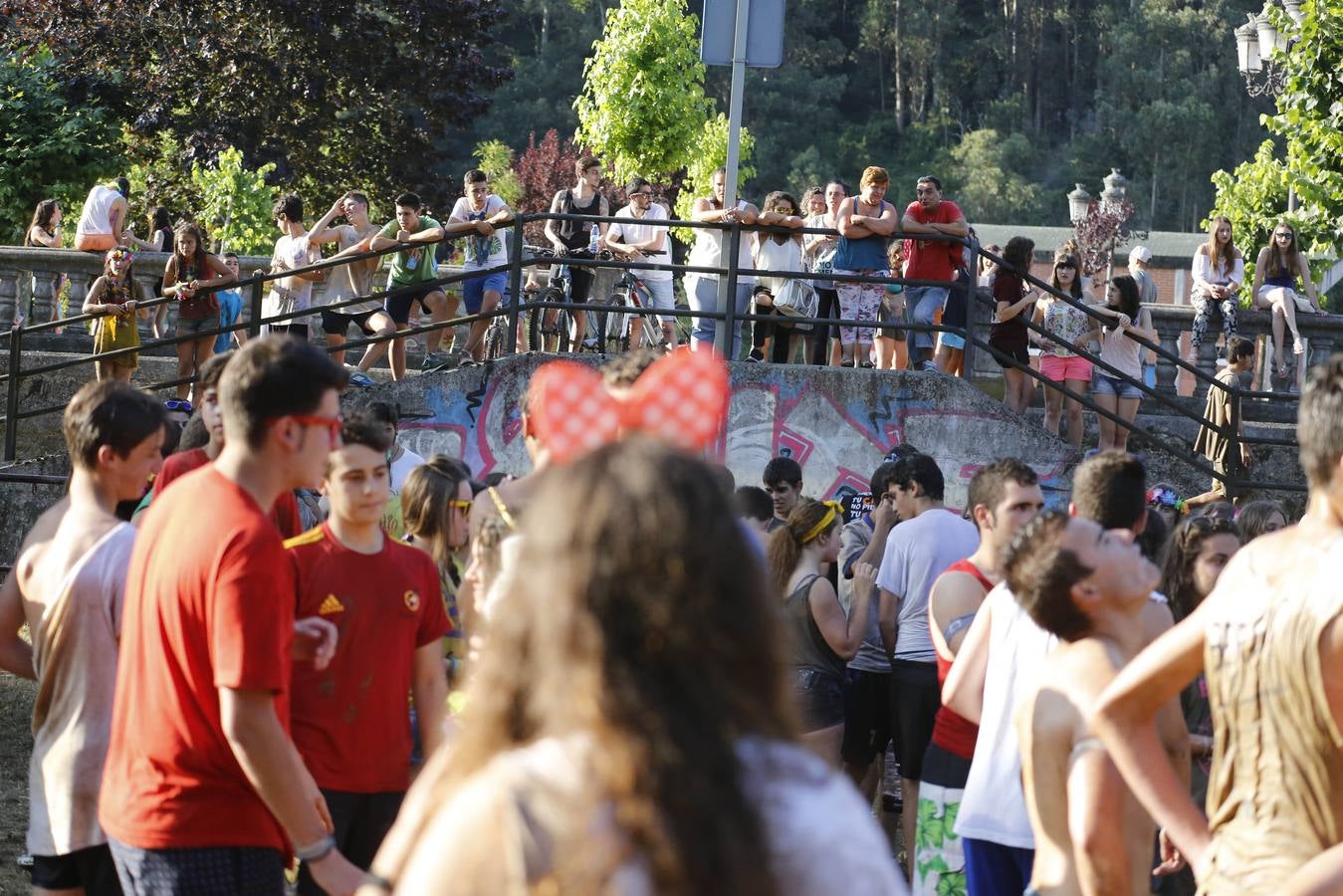 Sotrondio se va de jira para cerrar sus fiestas