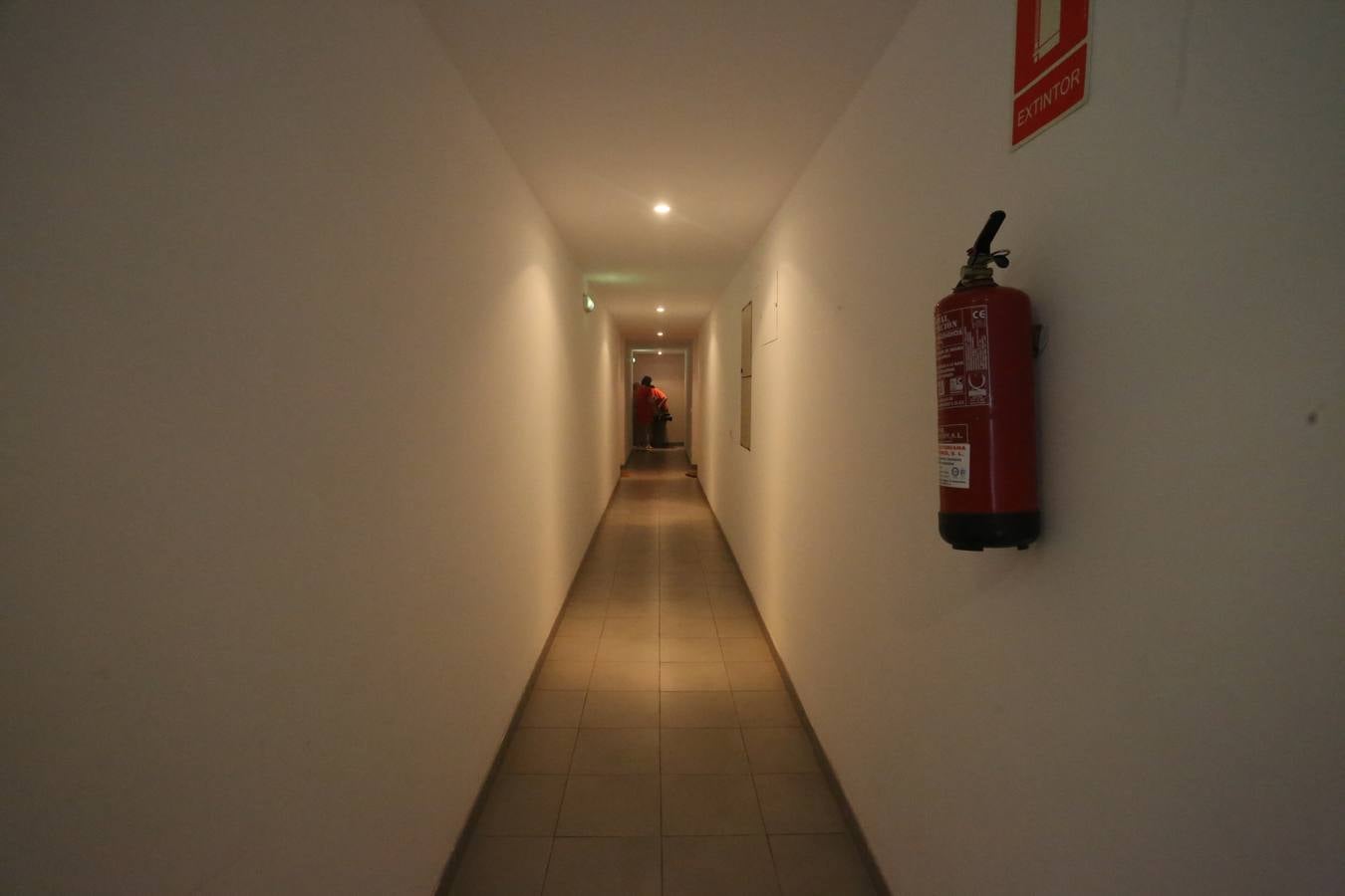 El portal de la víctima.