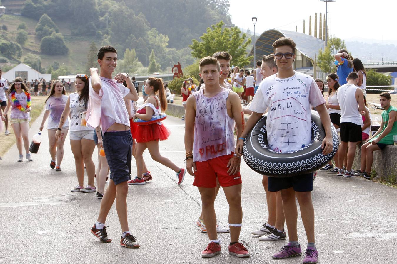 Animación y color en la Jira de La Laguna