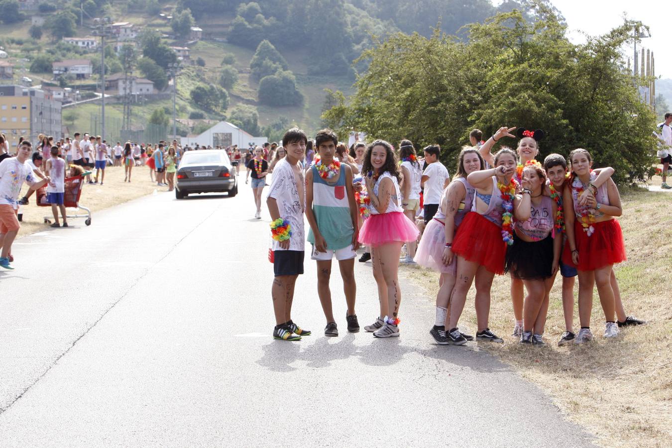 Animación y color en la Jira de La Laguna