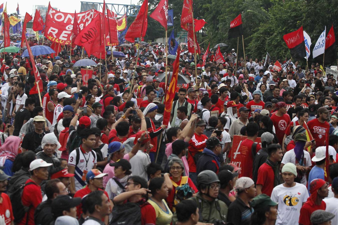 Protestas en Filipinas contra Benigno Aquino