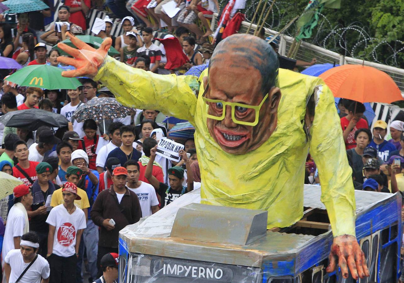 Protestas en Filipinas contra Benigno Aquino